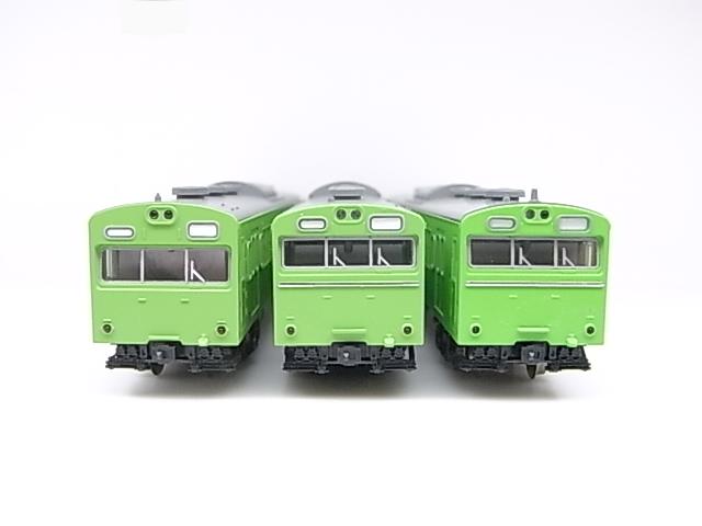 KATO 休眠車両と化した新103系ウグイス色セット | 緩行線