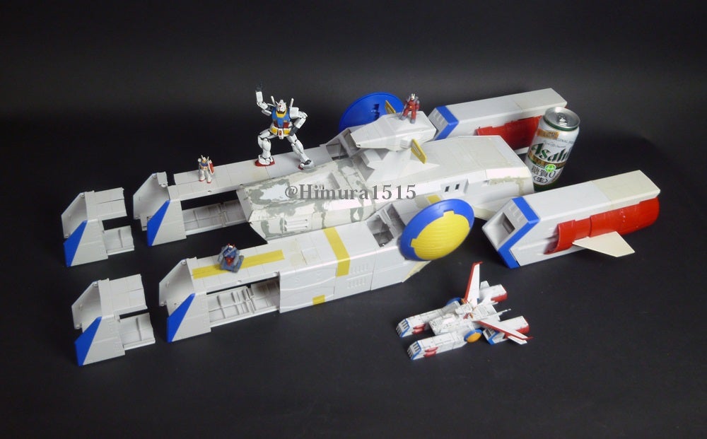 1/400 ホワイトベース 製作記8 | Ensemble銀河鉄道