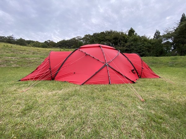 ヒルバーグのアトラスを更に快適に♪ベスタビュールを2つ連結？お客様