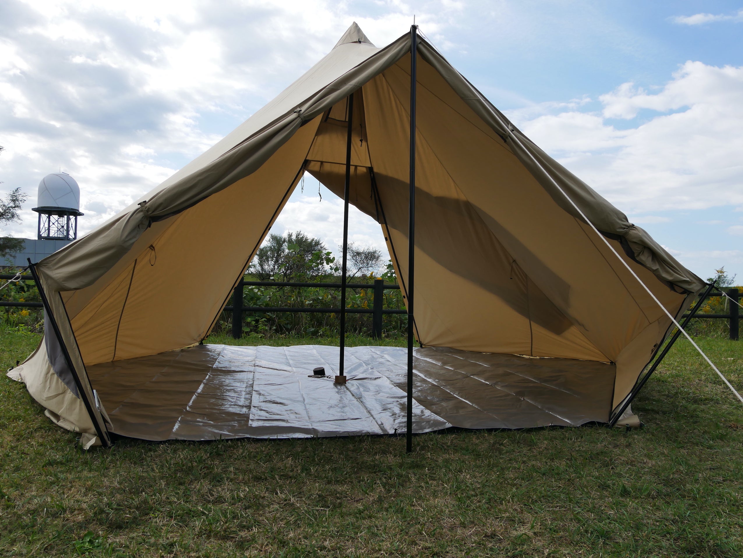 サバディカル モーニンググローリーTC専用グランドシートを作る