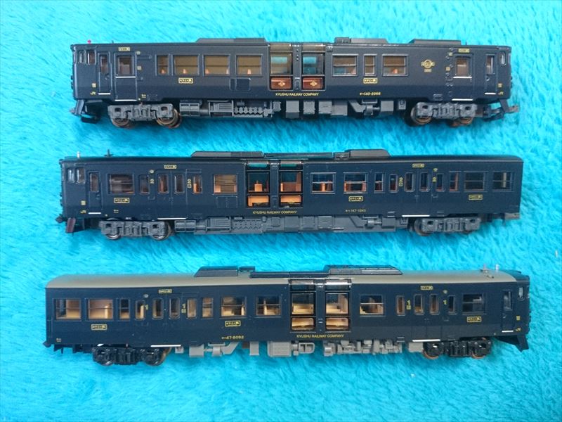 祝！ マイクロエース キハ140+47 はやとの風 入線！！（かなり前ですが