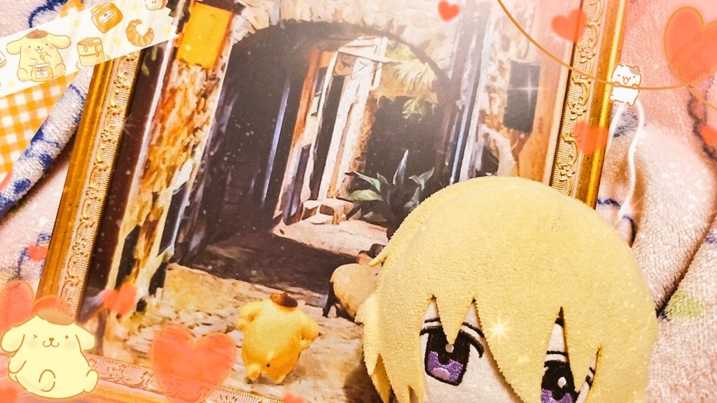 ピューロランド 館のレストラン レプリカ絵画 ポムポムプリン マイ