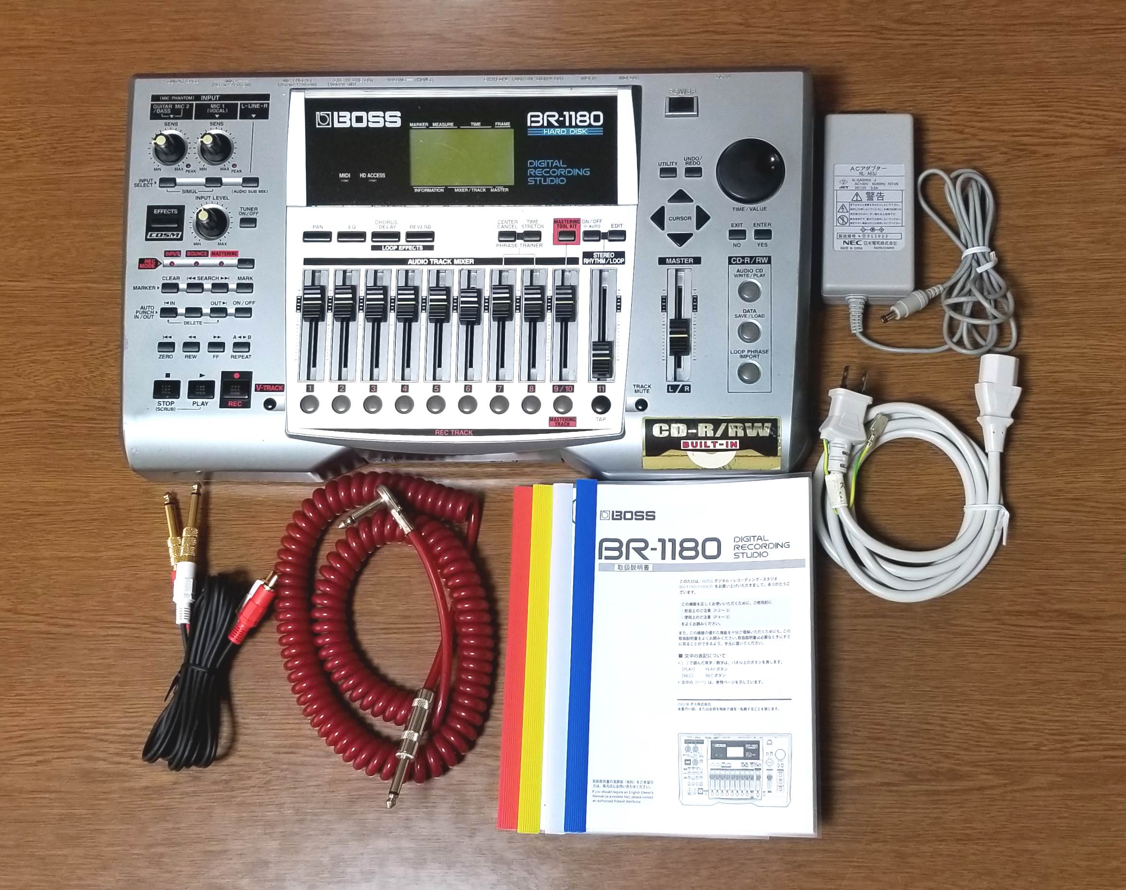 BOSS BR-1180CD DIGITAL RECORDING STUDIO 完動品・動作保証 | 驚愕の