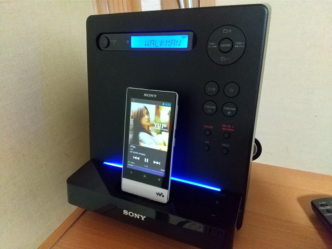 SONY CMT-V3を設置 | いつみくんの日々