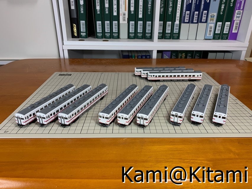 頭の痛い、Tomix製キハ58系盛岡色冷房車の整備方針 | kami-kitamiのブログ