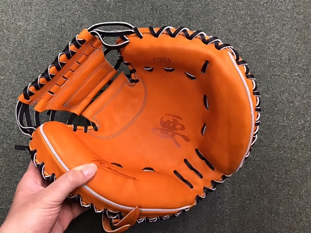 八王子市 野球専門店 要-KANAME 硬式Cミット C201型 日本製 NEWMODEL