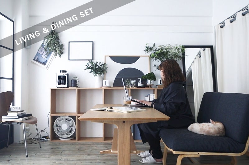 ☆無印家具で模様替え！リビングでもダイニングでもつかえるシリーズ