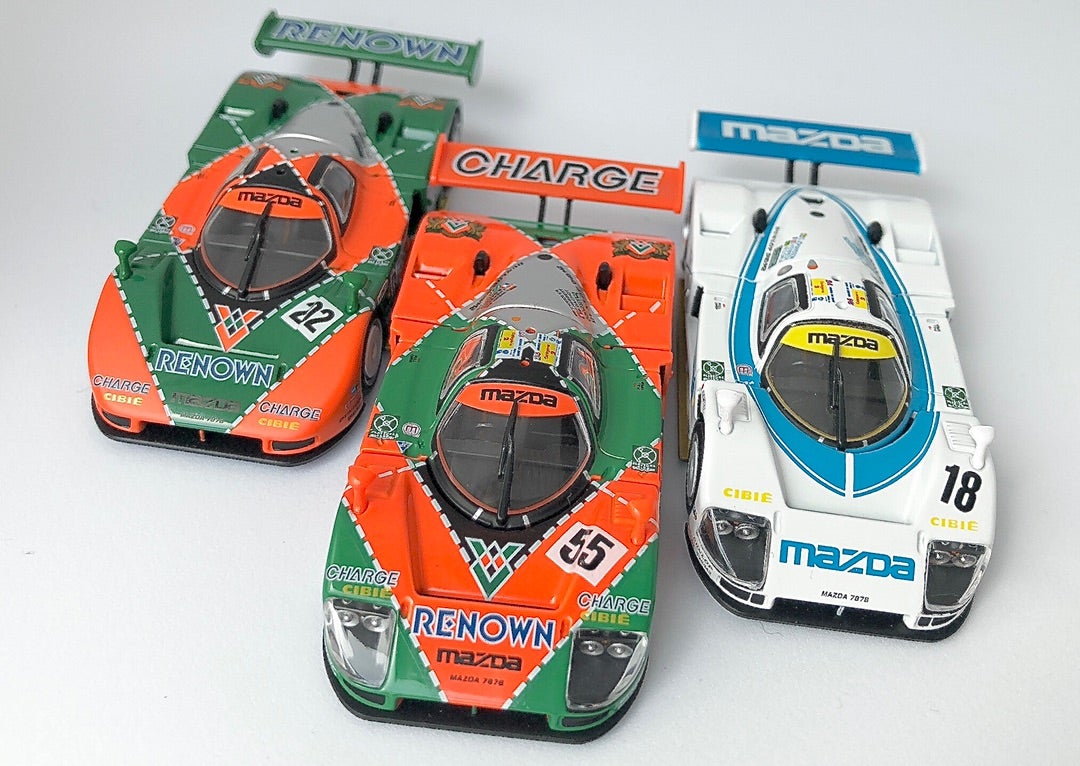 マツダ787B 【希少・美品】トミカLV-NEO マツダ787B テストカー仕様 箱