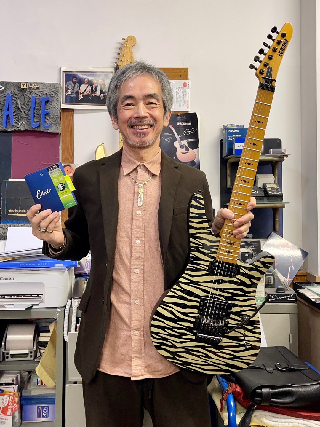 YAMAHA MG-MⅢ (ZF)のリペアです❗️ | Eric Clapton師匠バンザイ日記