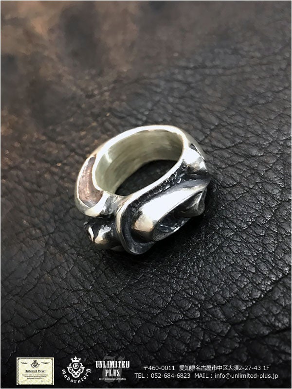 ガボラトリー,ガボール/Gaboratory】リング スモール ゴシック スカル