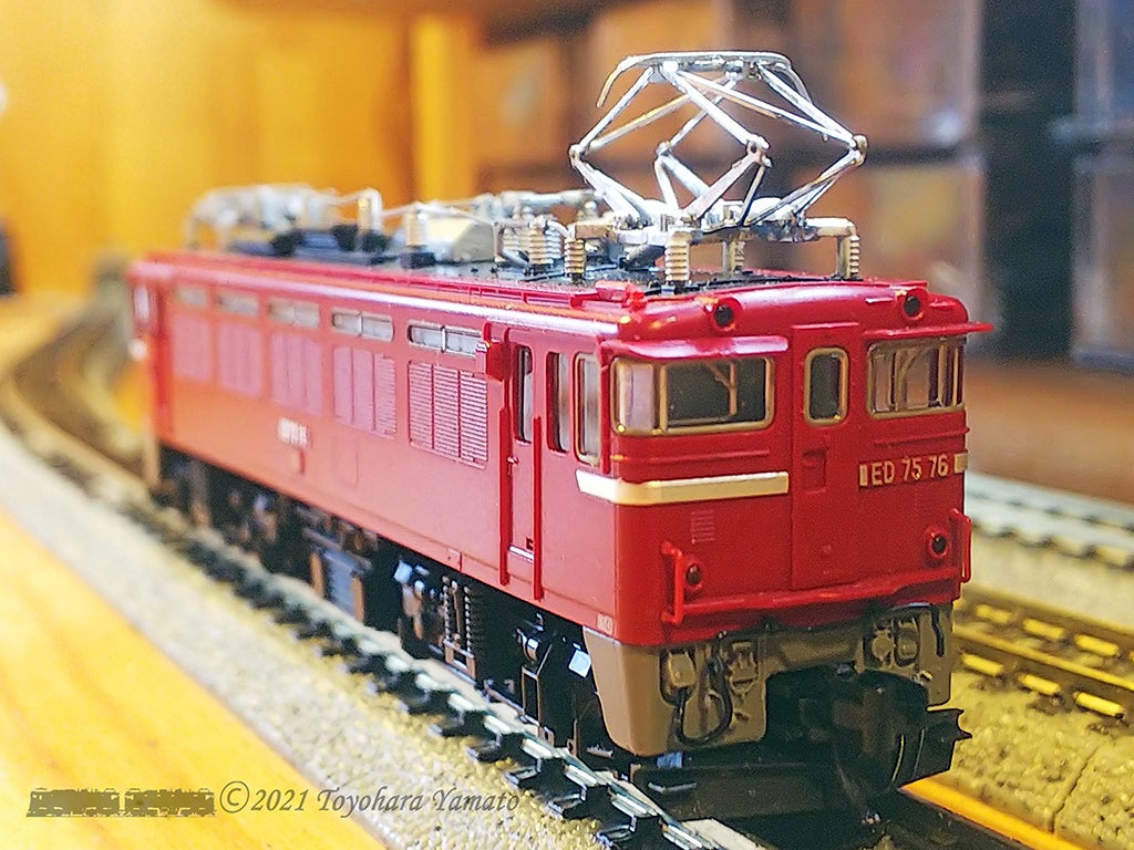 TOMIX ED75ヒサシ付をKATO動力化 [鉄道模型] | 重単5175 ～鉄道模型と
