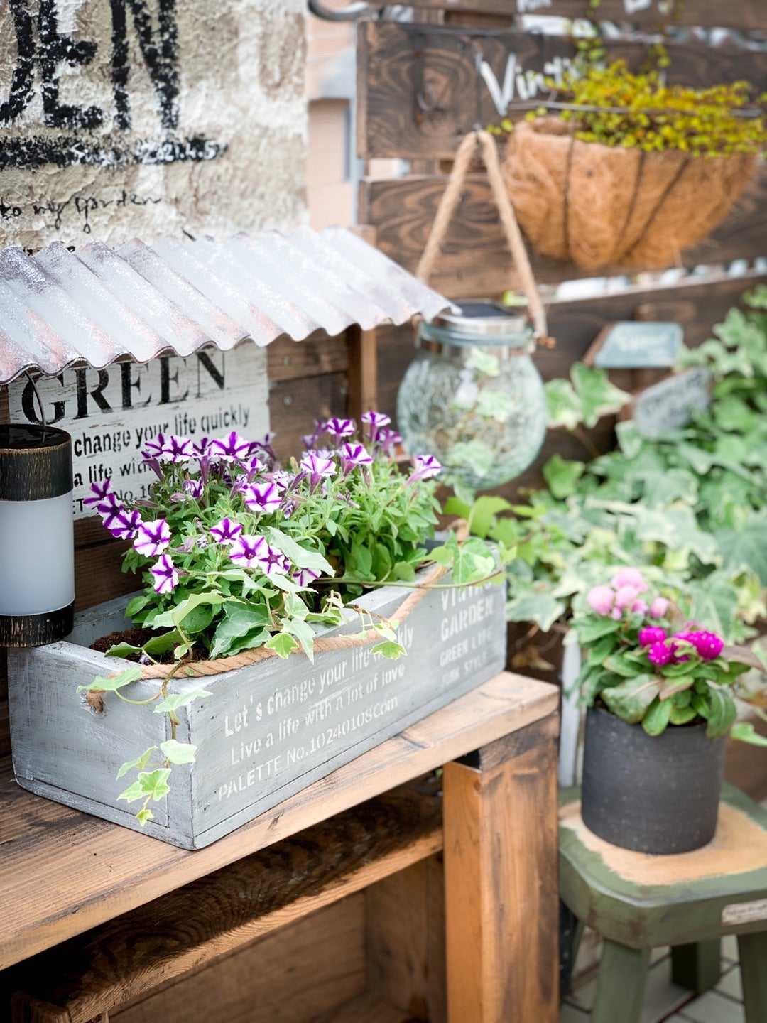 ガーデニング雑貨 〜グリーンBOX DIY〜 | miwaのDIY LIFE