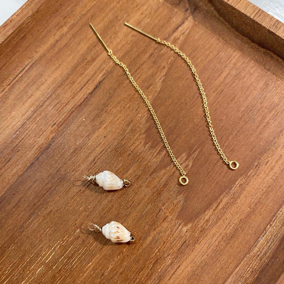 ニイハウシェルでピアス&ネックレス作り | 川田御早希オフィシャル