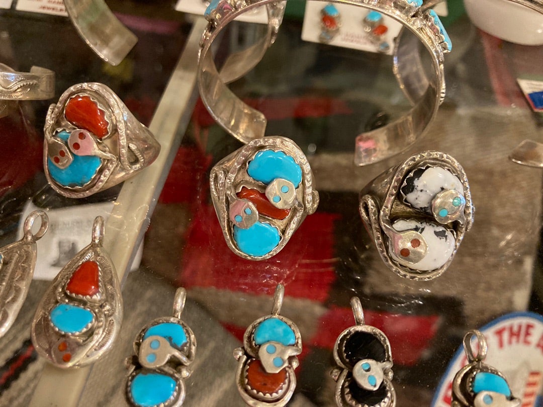 ズニ族】Effie Calavazaエフィー・カラバサのスネークモチーフ