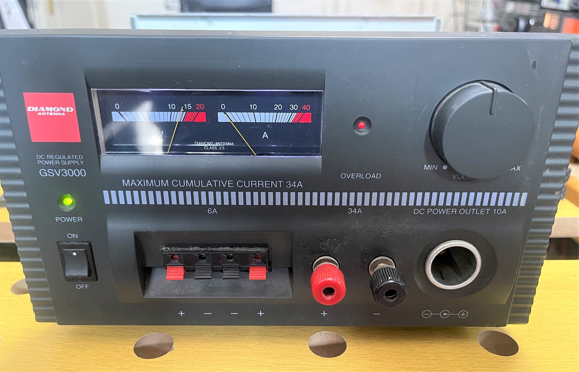 第一電波工業 ダイヤモンド 直流安定化電源 GSV3000 修理 | JA4TSF
