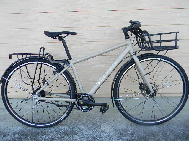 ブリヂストンのクロスバイク《オルディナF8B》を通勤仕様に