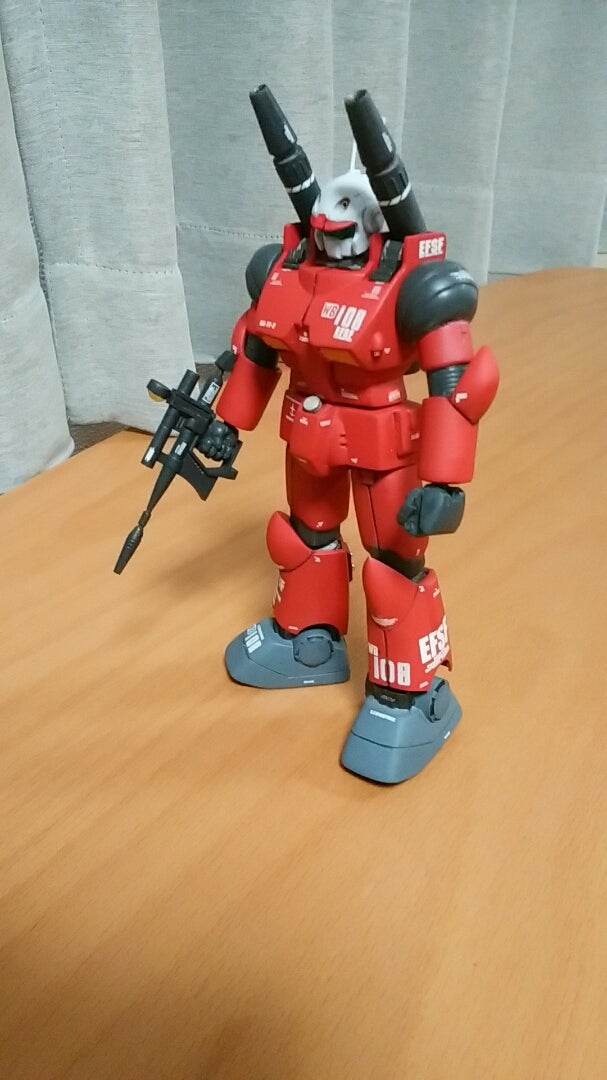 あの頃、見る事がなかった君へ④完成 1/144旧キットガンキャノン