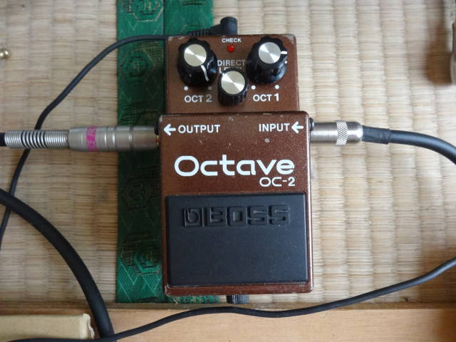 BOSS OC-2 台湾製 シルバーラベル PSA仕様 使い方分かってきた | Jazz