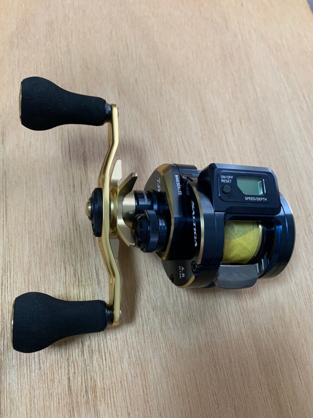 ソルティガic100PL-DH ロングハンドル130交換 | オジーのブログ