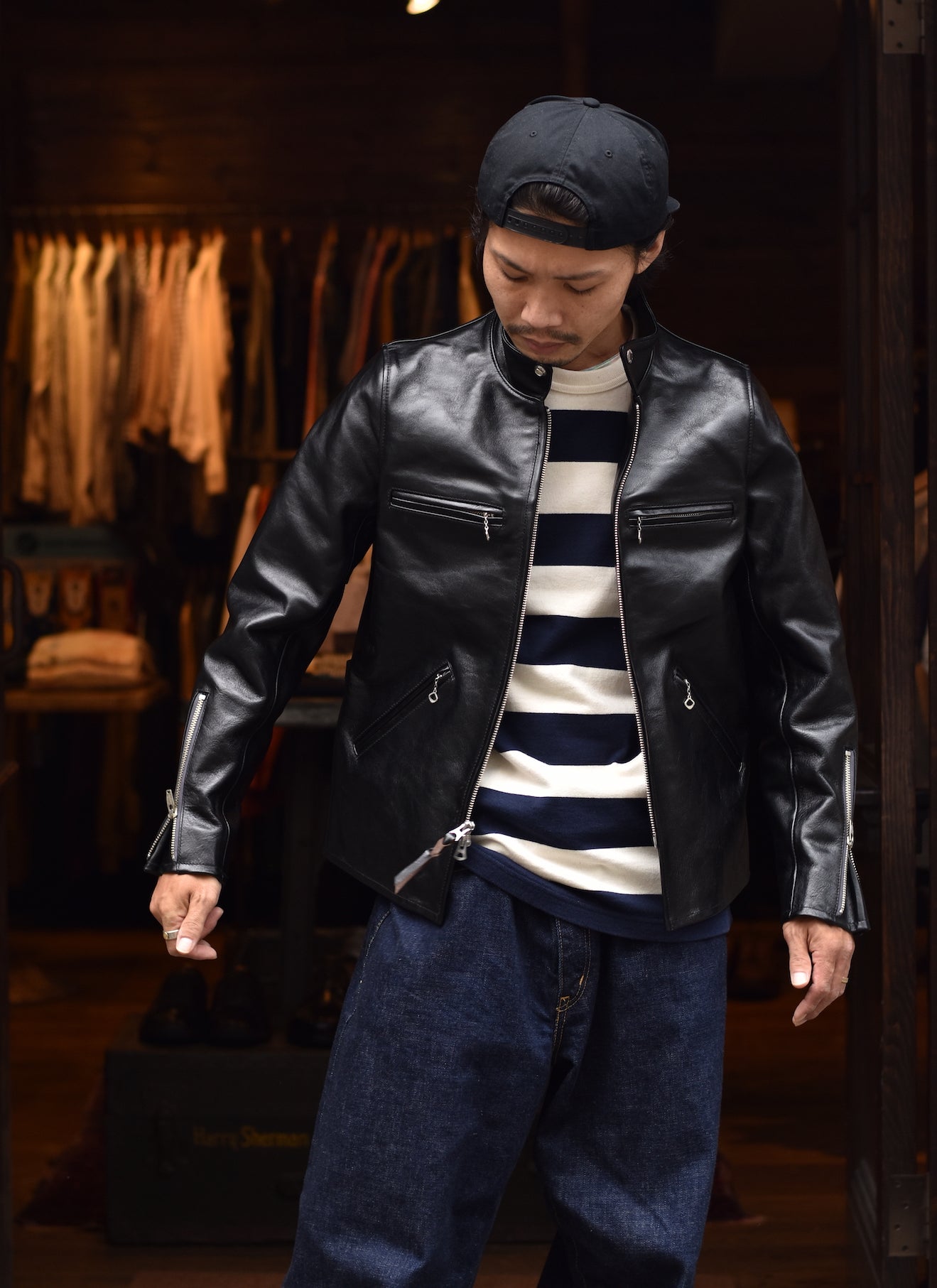 Pherrow's】HORSE HIDE SINGLE RIDERS LONG STYLE | スマクロ原宿店の