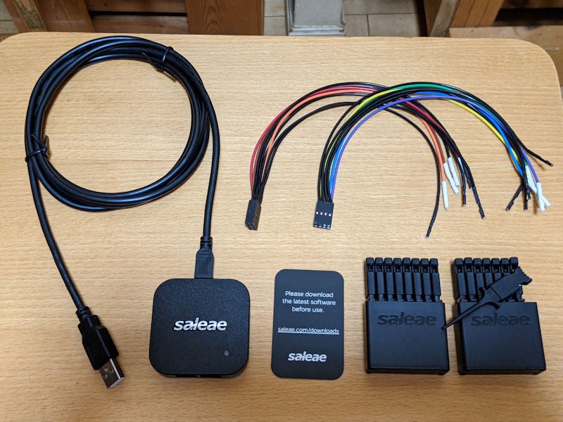 Saleae Logic 8 御開帳 | しゅう☆今日のいいこと