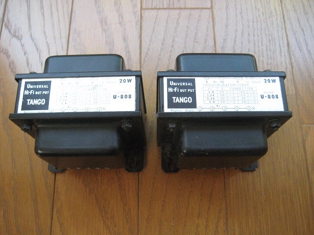 タンゴの出力トランス U－808 / 久しぶりにアンプを作ろうか