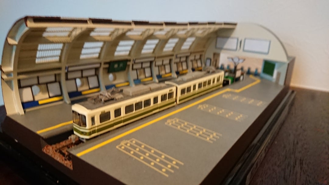DDF 江ノ島電鉄 藤沢駅のジオラマ | retorotoys のブログ