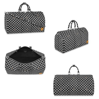 キーポル・バンドリエール 50 - ダミエ・ディストーテッド」N50028