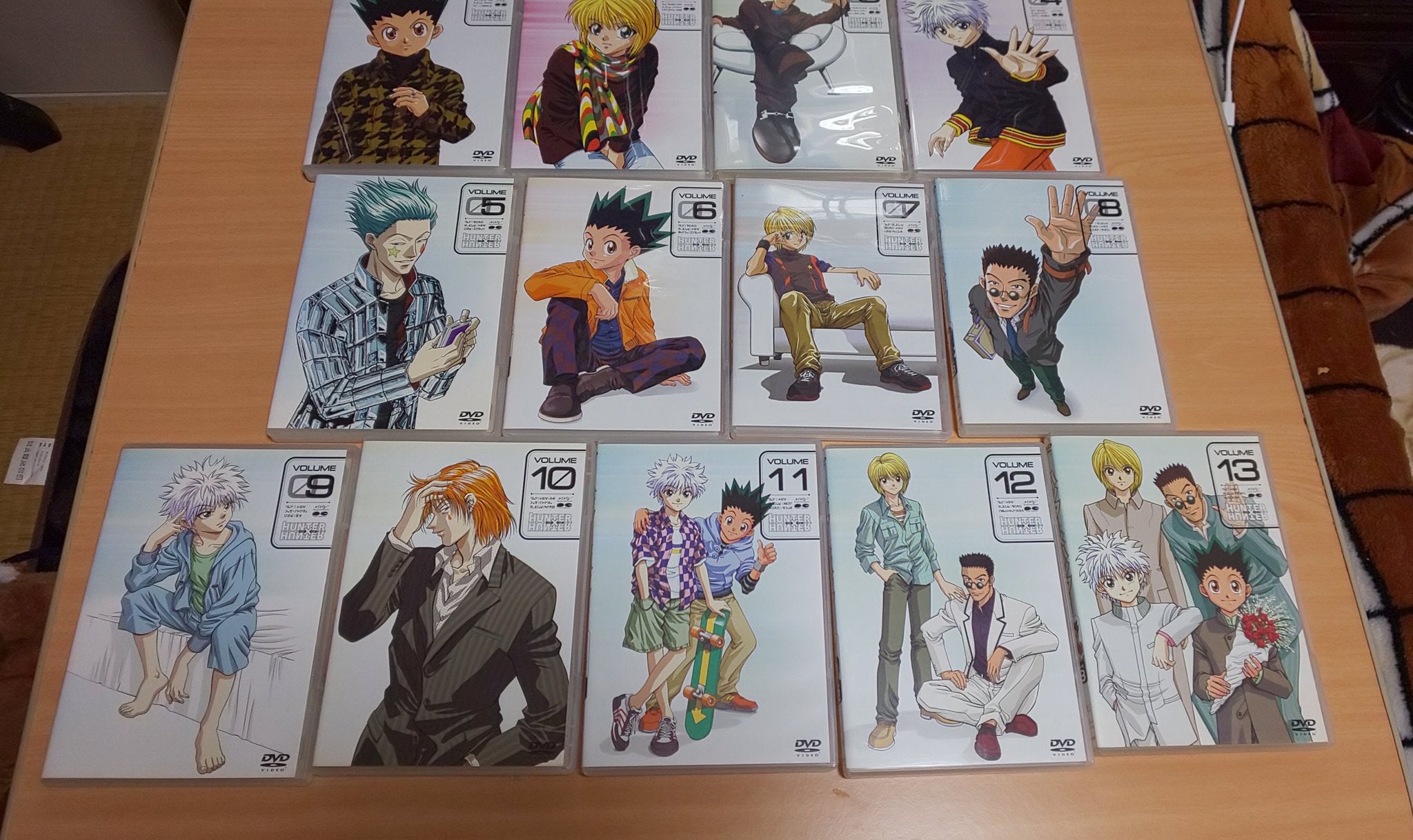 HUNTER×HUNTER旧アニメ（フジテレビ版）のDVD全巻買ってしまった