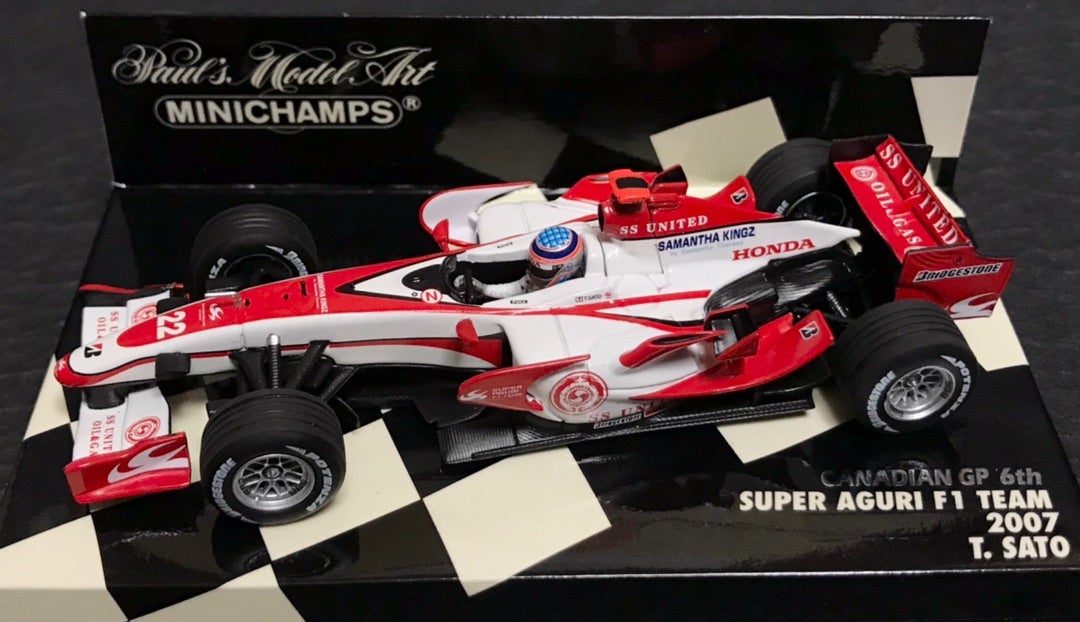 2007 Rd6 カナダGP 6位 【SA07 #22】佐藤琢磨 | エイトプリンの