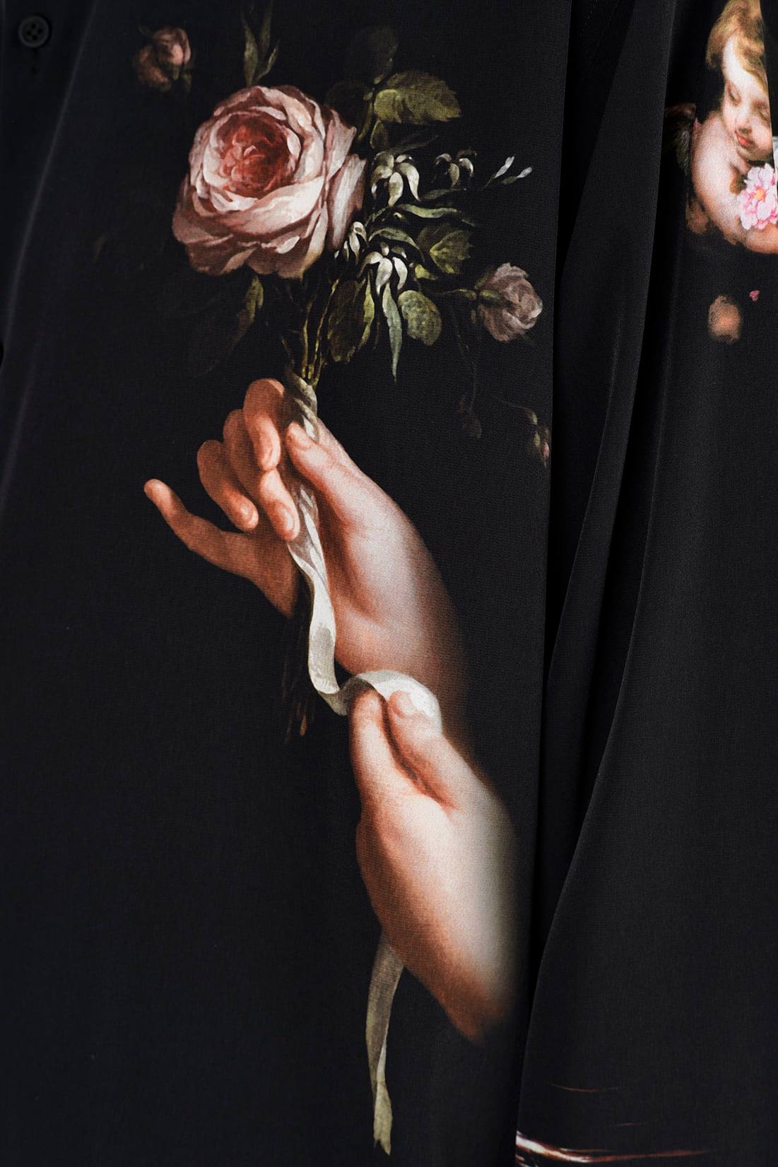 LADMUSICIAN [ラッドミュージシャン] 花柄シャツ、天使柄シャツ、新型