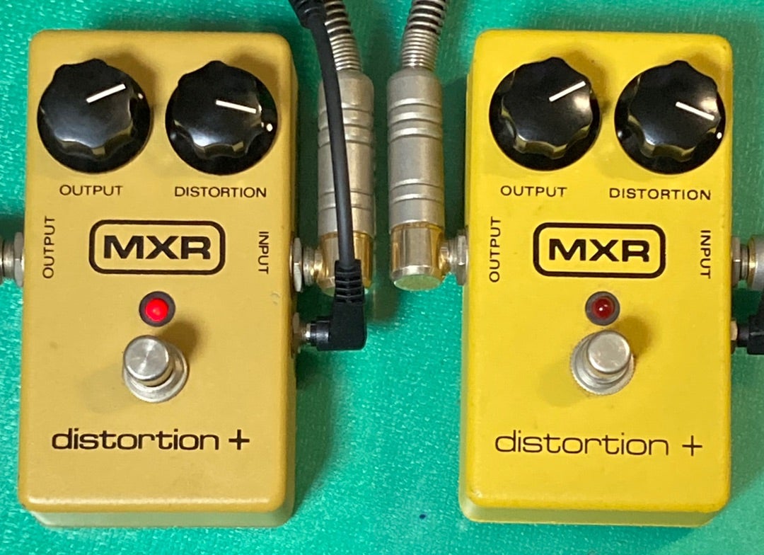 名機distortion+、MXR期最終型とジムダン初期！！ | ギターダー 〜工房