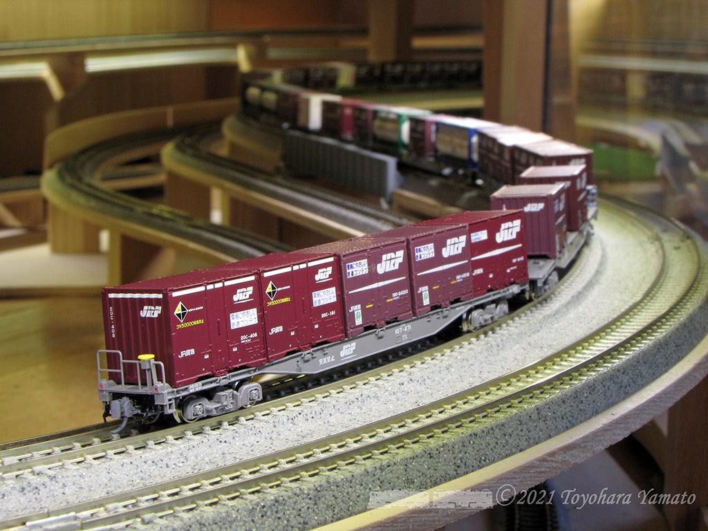 KATO コキ104入線からのコキ・コンシャッフル(1) [鉄道模型] | 重単