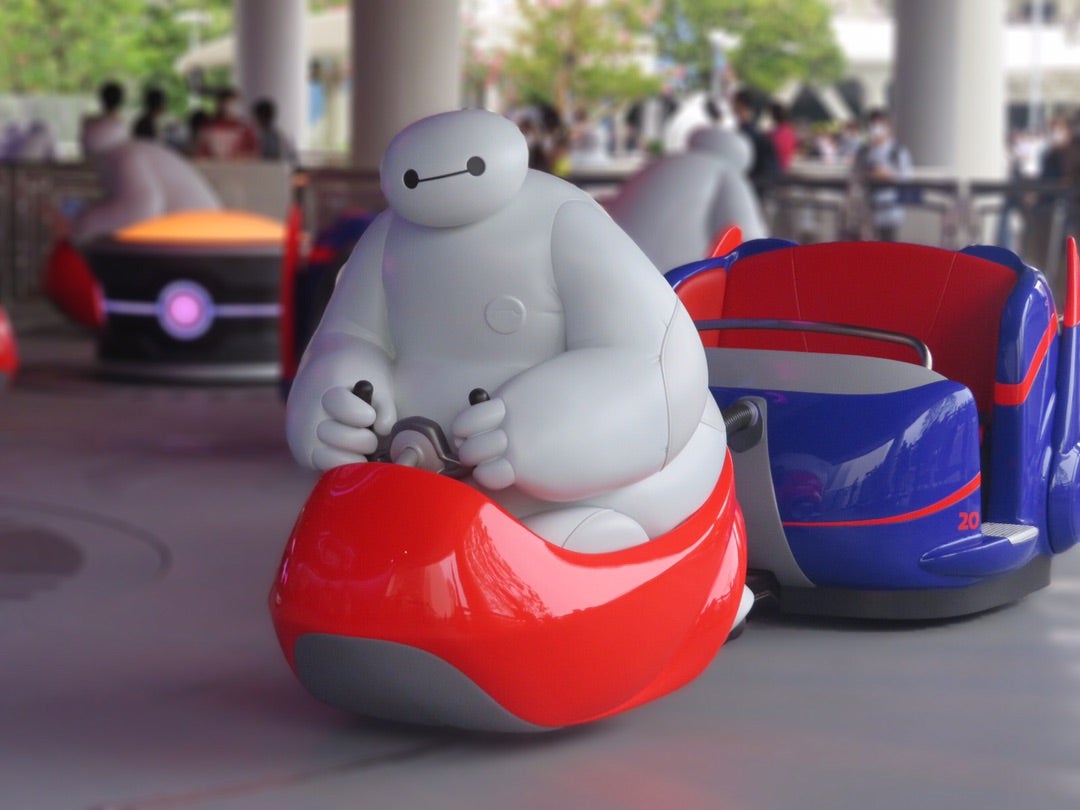 ベイマックスのハッピーライドデザイン！ぬいぐるみマフ新発売