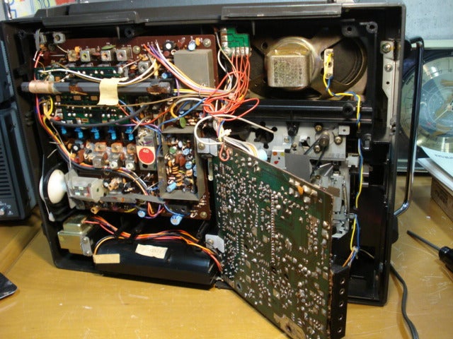 5950]SONY CF-5950のジャンク品の修理 その14 | kencrafのブログ