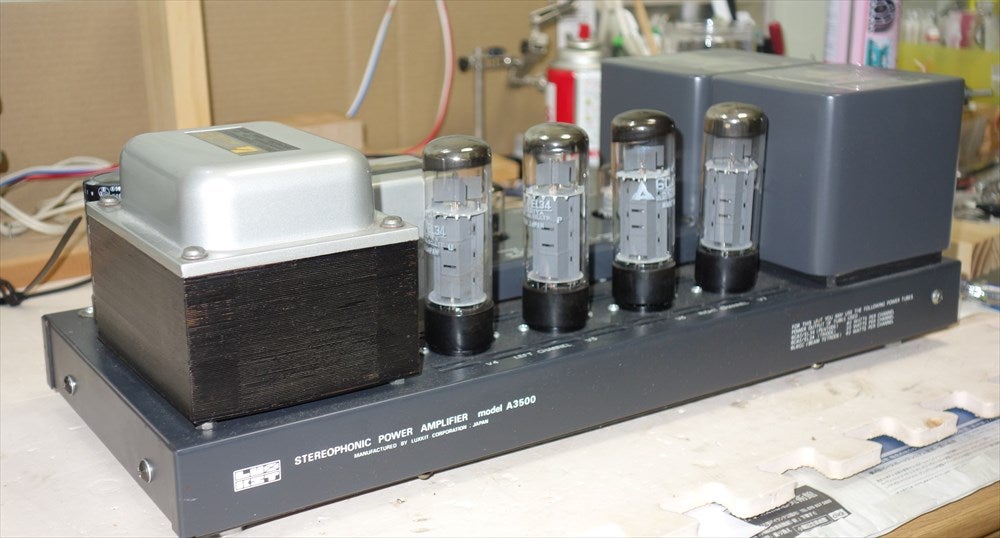 真空管アンプが恋しくなる、LUXKIT A3500 | いたずラッコのブログ
