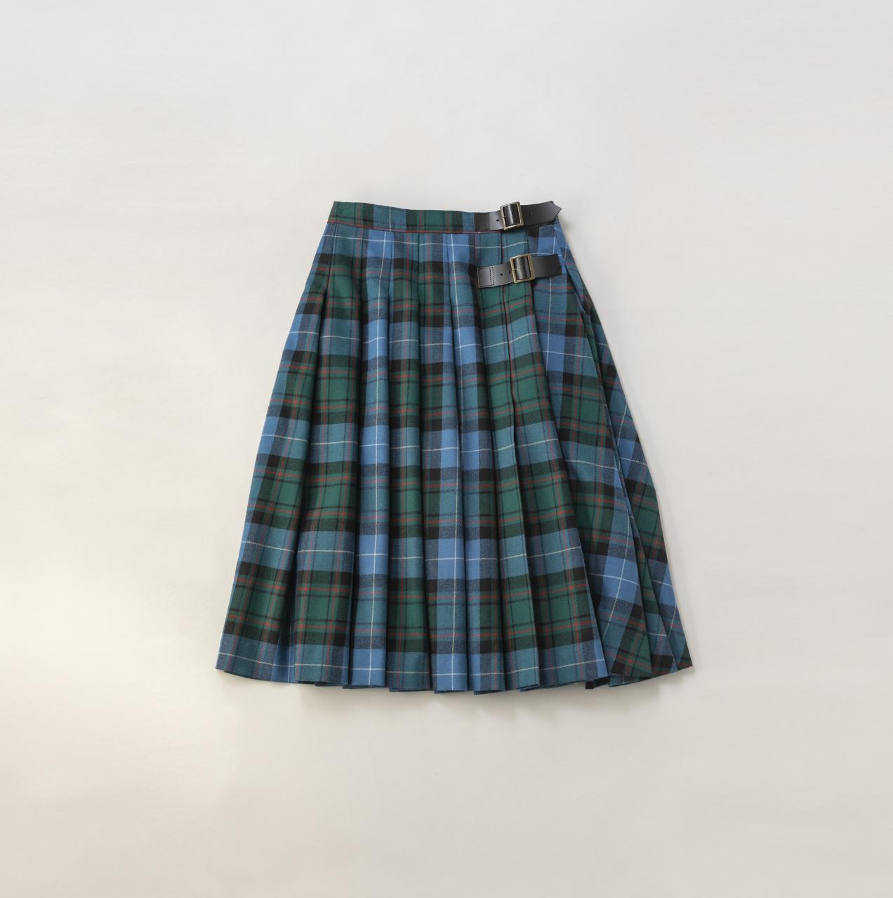 Jane Marple◇ウールタータンチェック2faceスカート | BABY PINK MOON