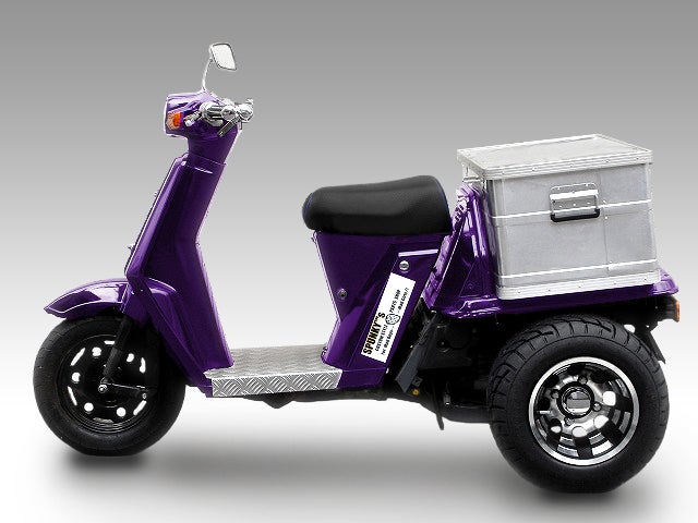 ホンダジャイロ マルチホイールスペーサー 6穴から4穴に変換