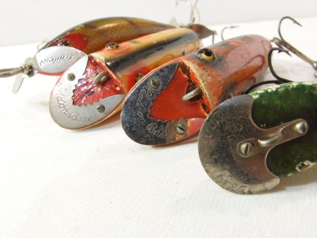 Heedon の木箱入りドワジャックミノー など オールドウッドヘドン 色々