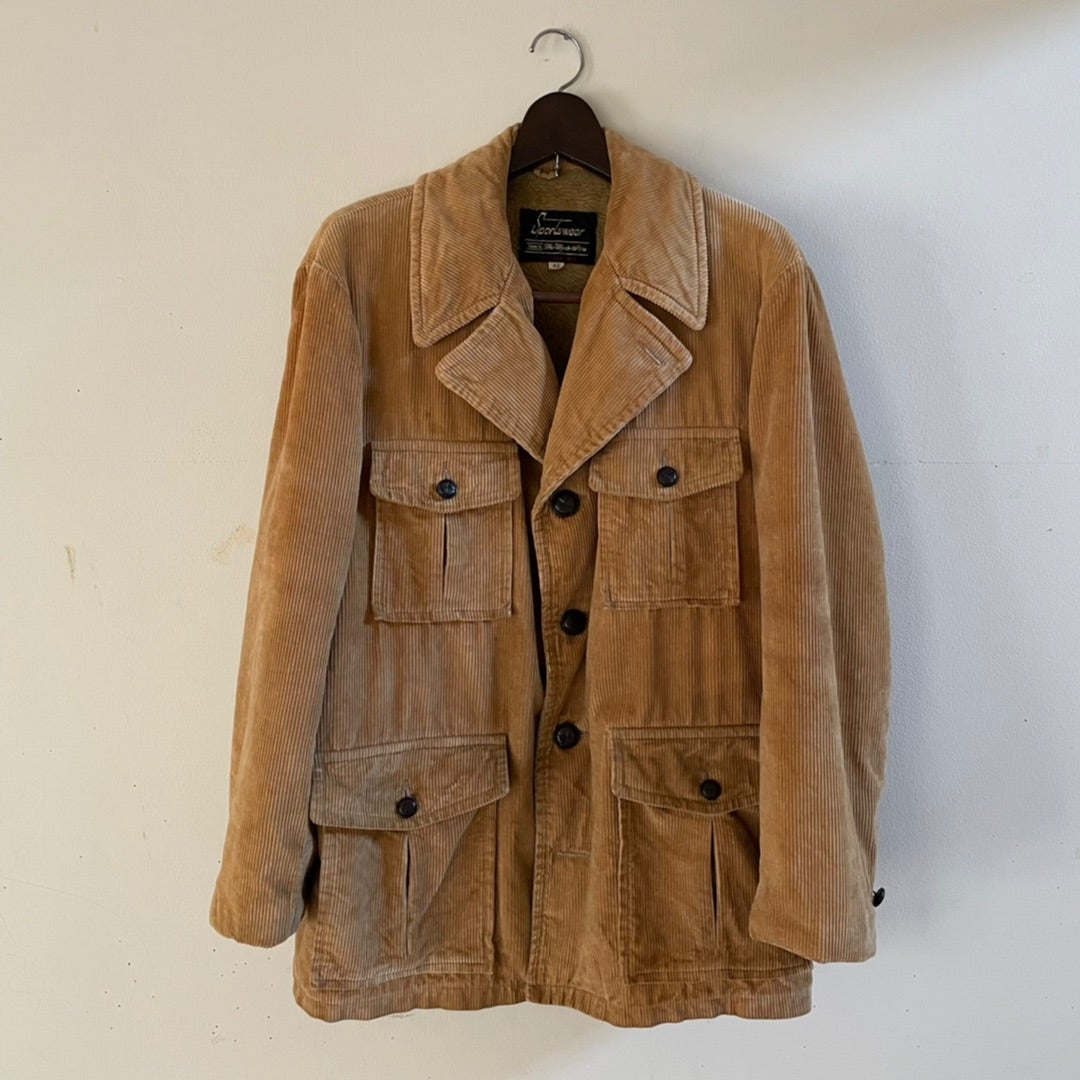 60-70年代Sears(シアーズ)「(裏ボア)コーデュロイジャケット」 | 古着
