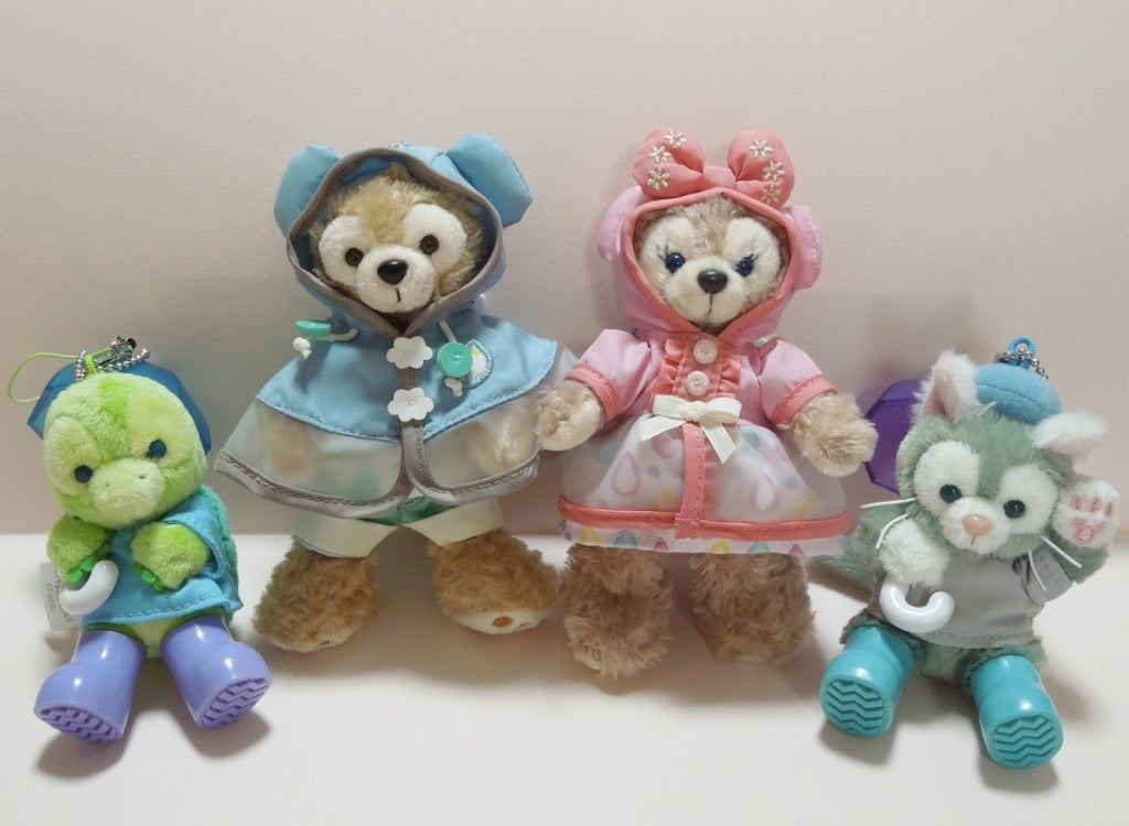 ダッフィー&フレンズのビューティフル・レイニーデイズ☆ぬいぐるみ