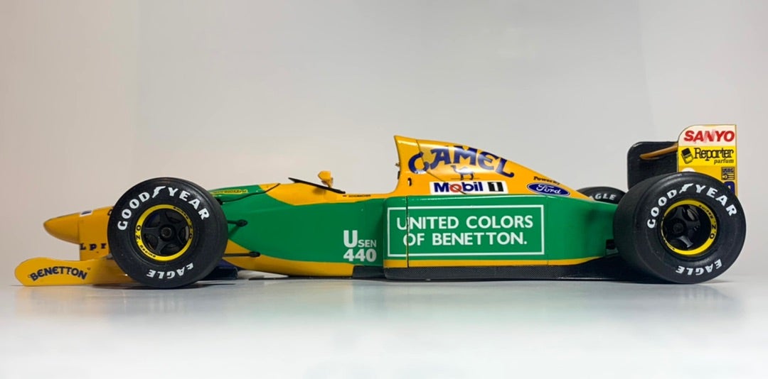 タミヤ1/20ベネトンフォードB192 完成 | 駆け抜ける模型生活