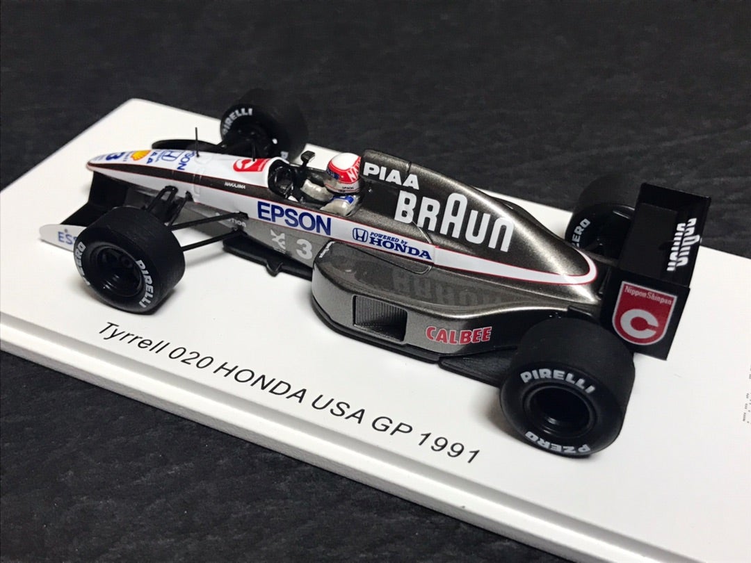 1991 F1 開幕戦 アメリカGP【ティレル 020 #3】中嶋悟 | エイトプリン