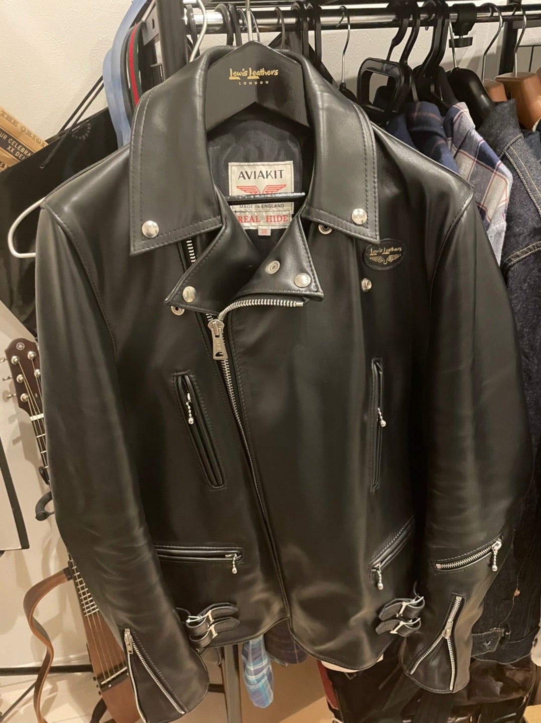 ルイスレザー ホースハイドとラットランドシープ 革の違い | 革ジャン