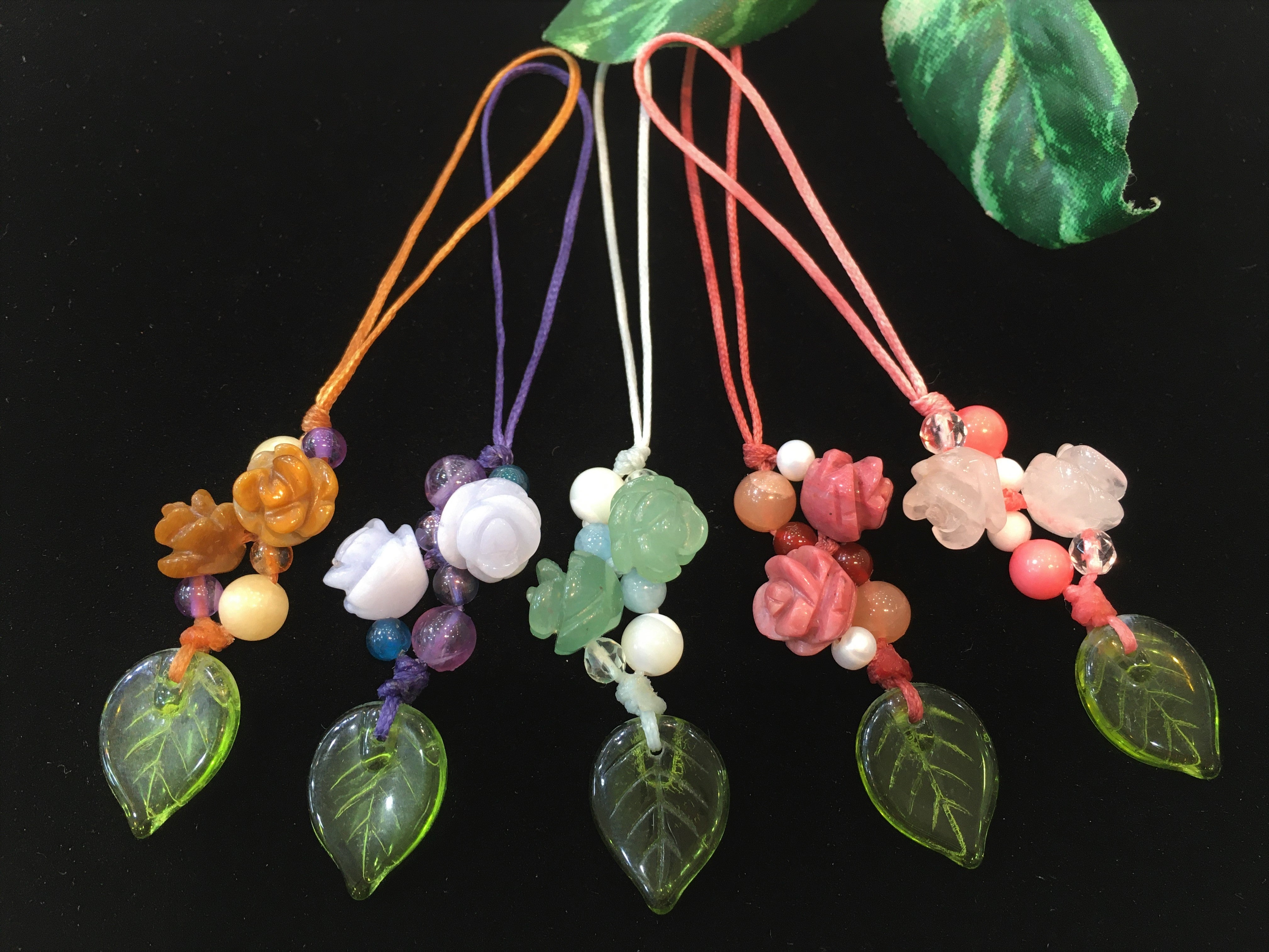 新作☆天然石ストラップ | ≪香川県高松市≫天然石専門店three-eightの