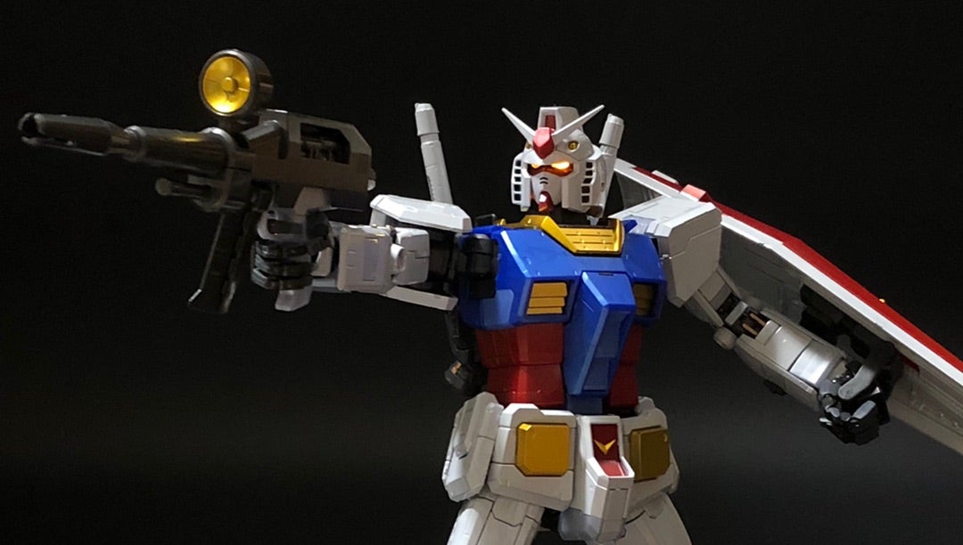 MGガンダムVer3.0チタニウムフィニッシュ 製作・レビュー | 英国と