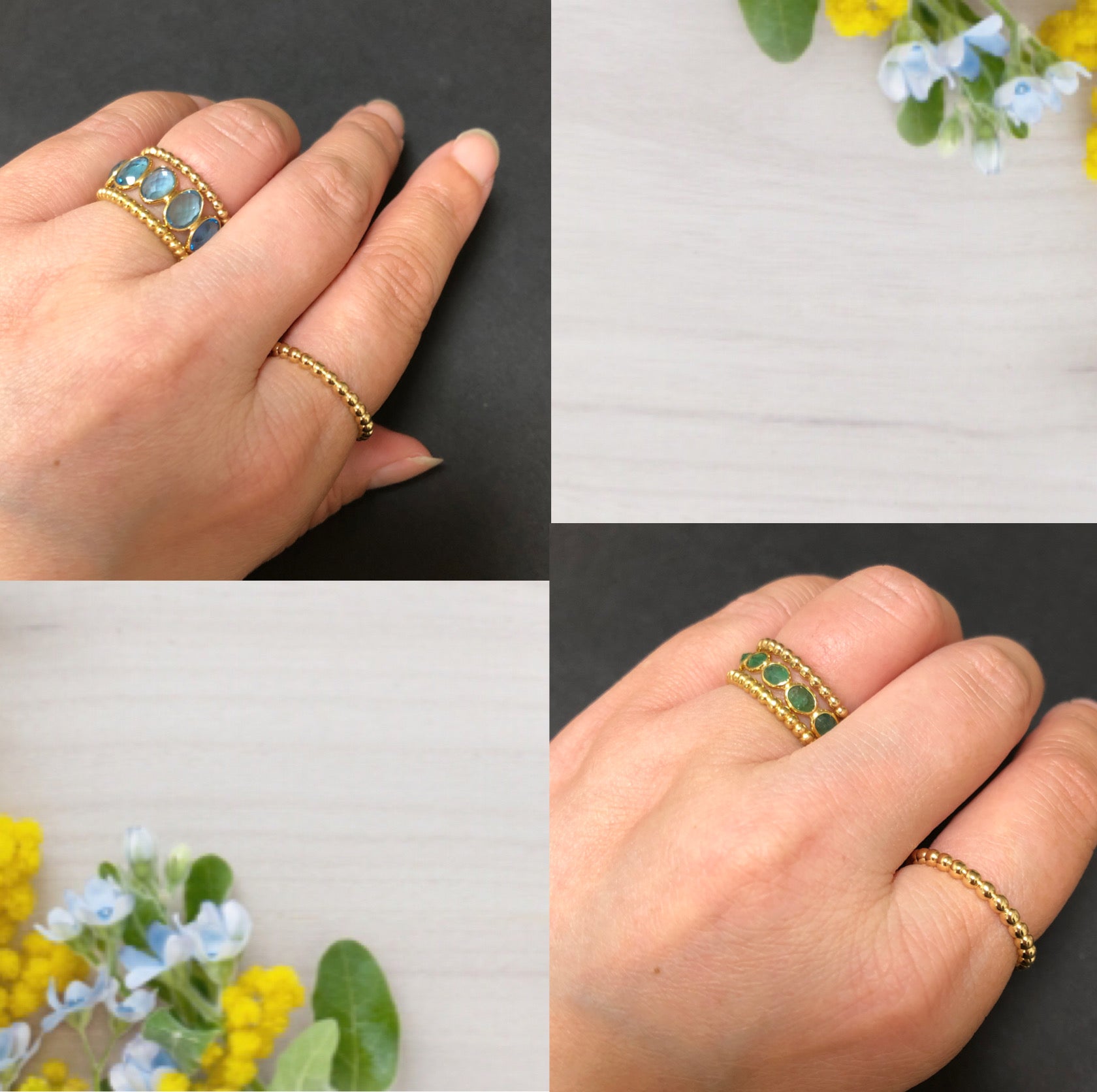 ヴァンクリーフ＆アーペル ペルレ風 ボールリング 2.3ミリフル