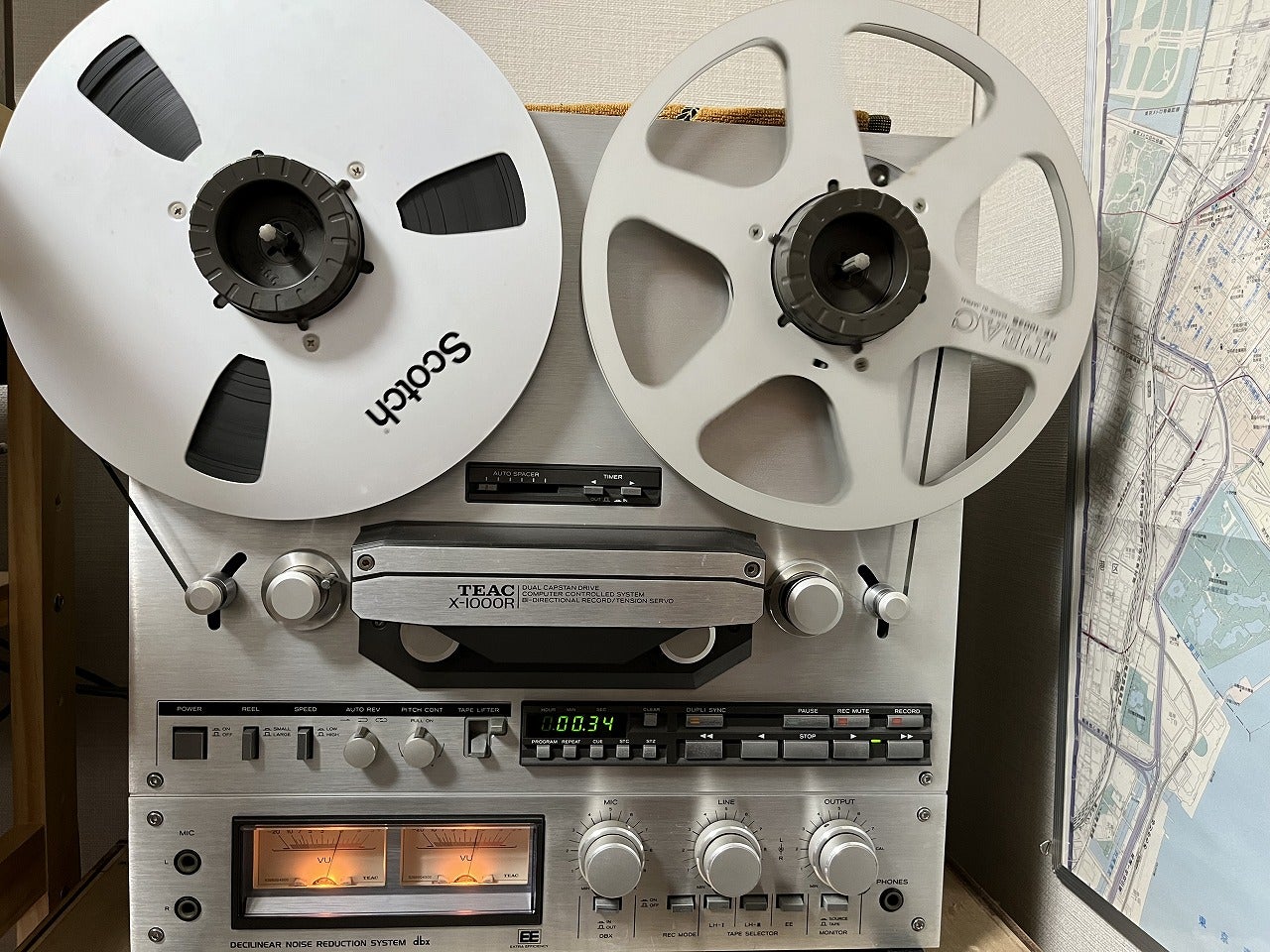 オープンリールテープ 10号リールに録音されていたものとは