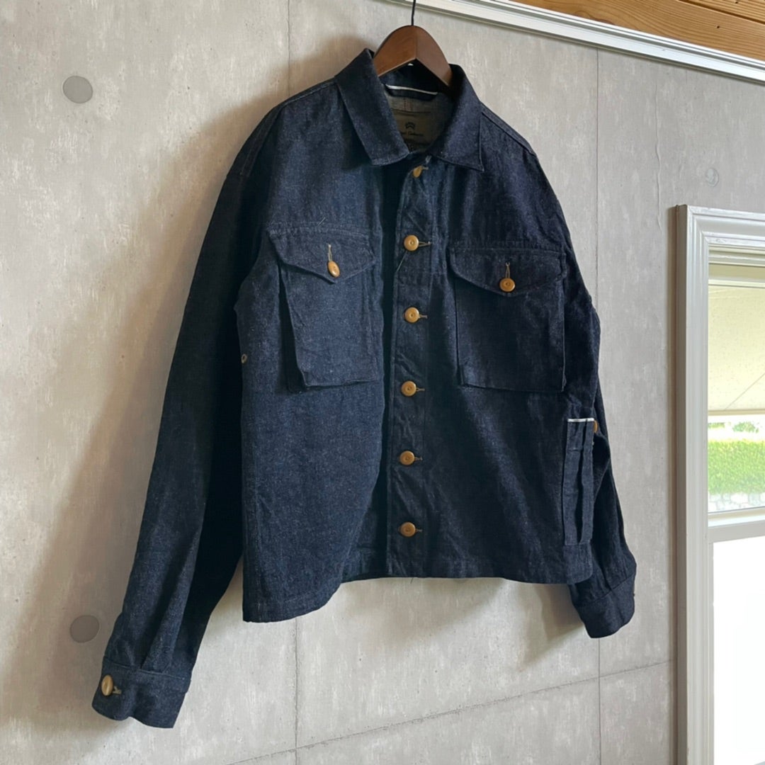 バトルドレスジャケット -ルーズデニム- / Nigel Cabourn | relief