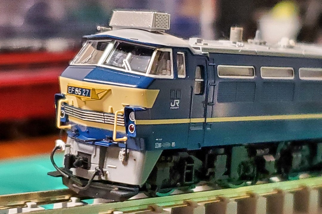 TOMIX 7159 EF66 27号機をディテールアップ① | 鉄道模型なまけ日記